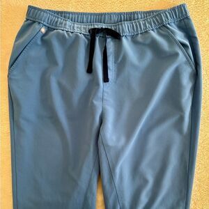 FIGS Tansen Jogger Scrub Pants Men’s Size XXL Blue Medical Workwear Nurse Scrubs